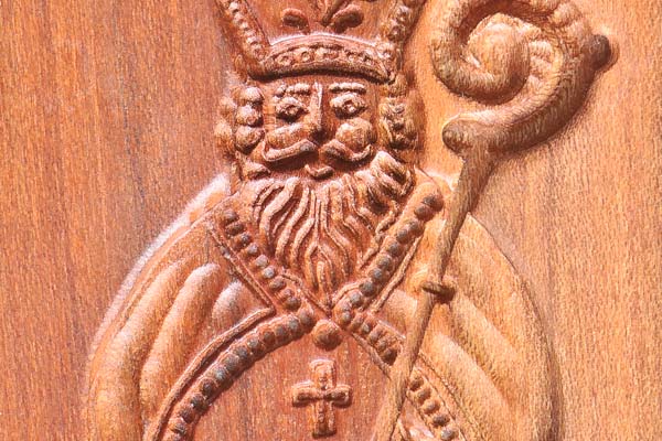 Saint Nicholas cookie mold (St. Nicholas)
