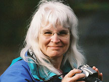 Anne L. Watson with camera